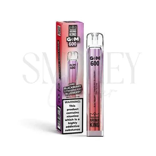 Aroma King Gem 600 Disposable Vape Blackberry Strawberry