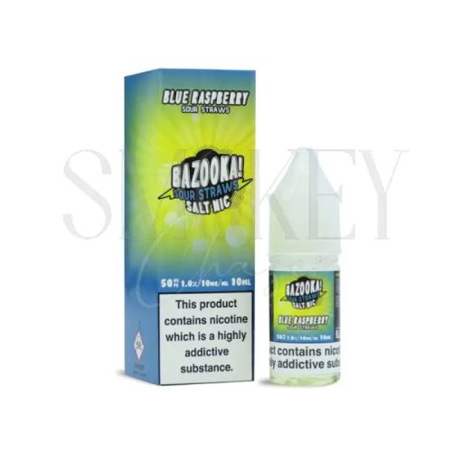 Bazooka Nicotine Salt 10ml Blue Raspberry / 10mg Smokey