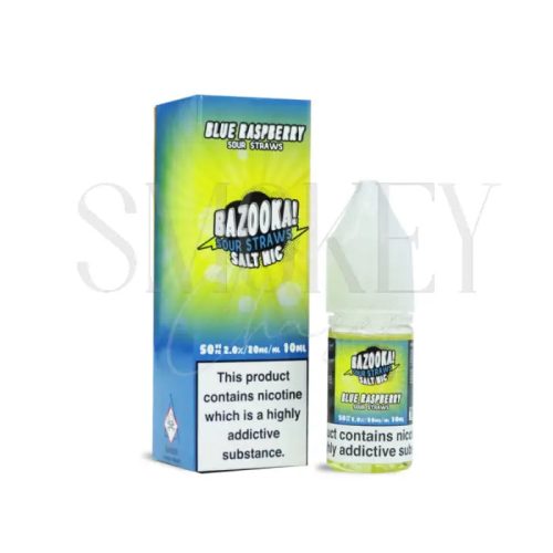 Bazooka Nicotine Salt 10ml Blue Raspberry / 20mg Smokey