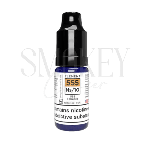 Element Nicotine Salt 10ml 555 Tobacco / 10mg Smokey Chaser