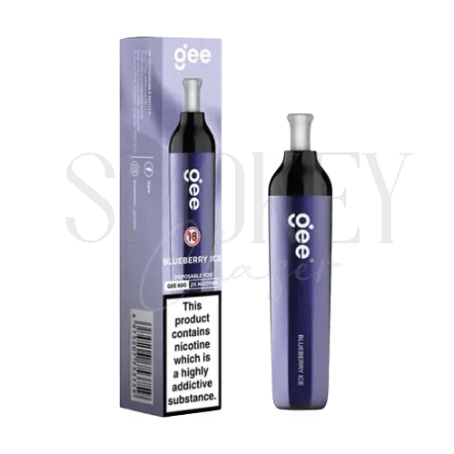 Elf Bar gee 600 Disposable vape Kit BLUEBERRY ICE Smokey