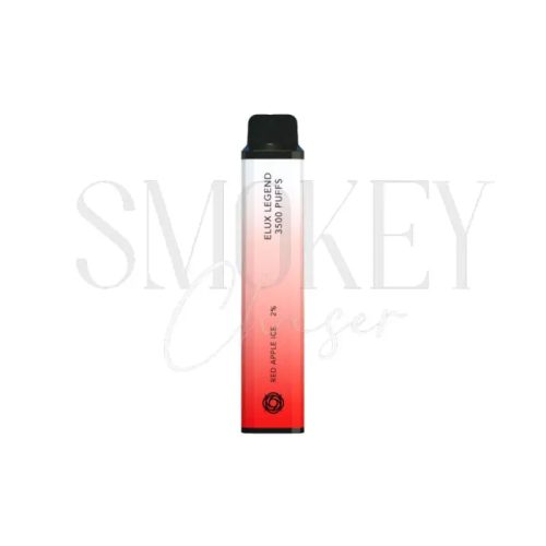 ELUX LEGEND 3500 Disposable Vape Red Apple Ice Smokey Chaser