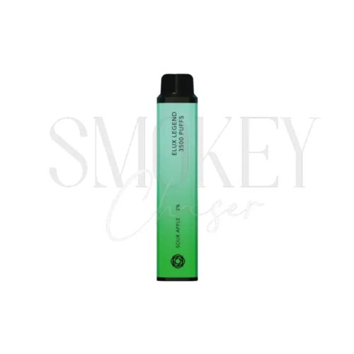 ELUX LEGEND 3500 Disposable Vape Sour Apple Smokey Chaser