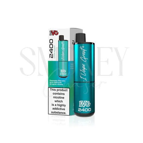 IVG 2400 Disposable Vape Kit Classic Menthol Smokey Chaser