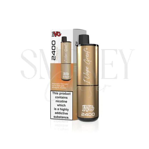 IVG 2400 Disposable Vape Kit Heavenly Drops Smokey Chaser