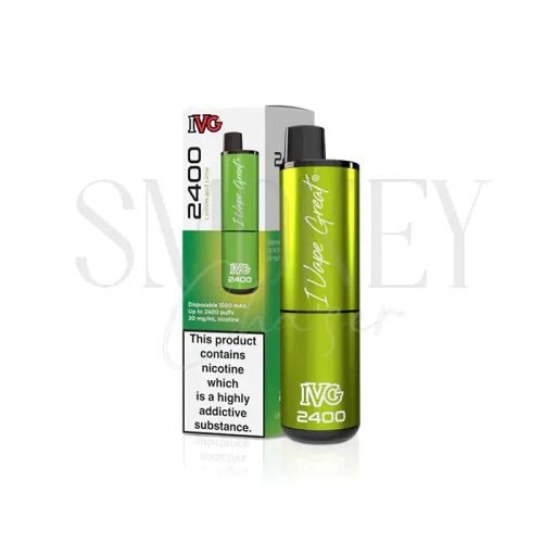 IVG 2400 Disposable Vape Kit Lemonade & Lime Smokey Chaser