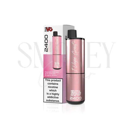 IVG 2400 Disposable Vape Kit Strawberry Mint Menthol Mojito