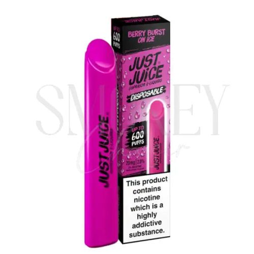 Just Juice Disposable vape Berry Burst On Ice Smokey Chaser