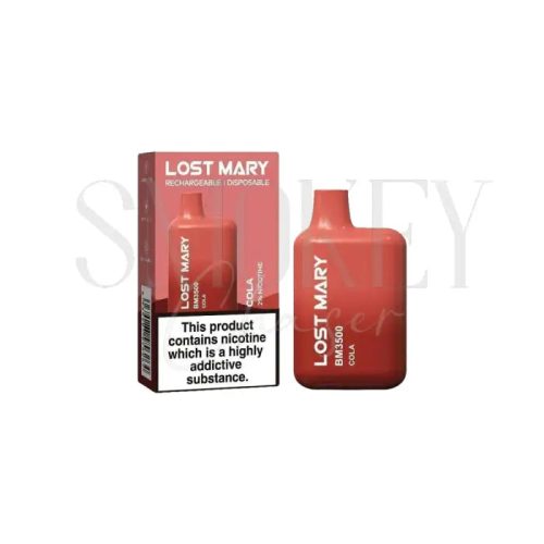 Lost Mary BM3500 Disposable Vape kit Cola Smokey Chaser