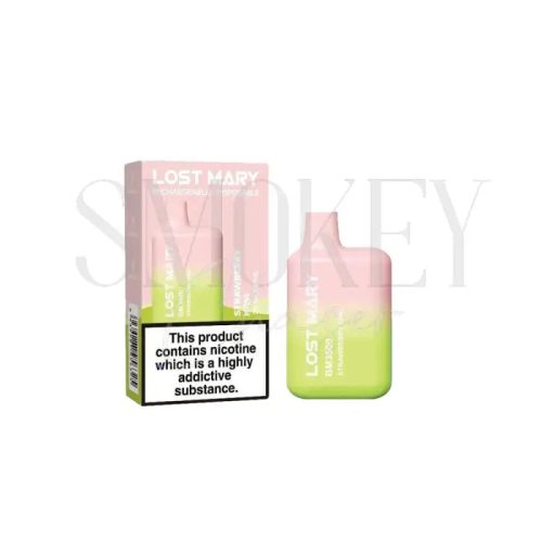 Lost Mary BM3500 Disposable Vape kit Strawberry Kiwi Smokey