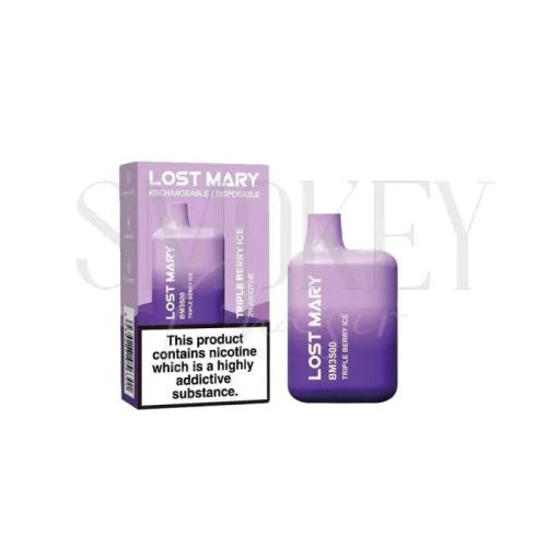 Lost Mary BM3500 Disposable Vape kit Triple Berry Ice