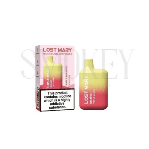 Lost Mary BM3500 Disposable Vape kit Triple Mango Smokey