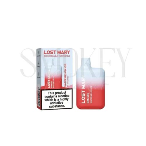 Lost Mary BM3500 Disposable Vape kit Watermelon Ice Smokey