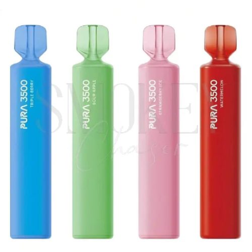 pura 3500 disposable vape device box of 10 www smokeychaser co uk 341