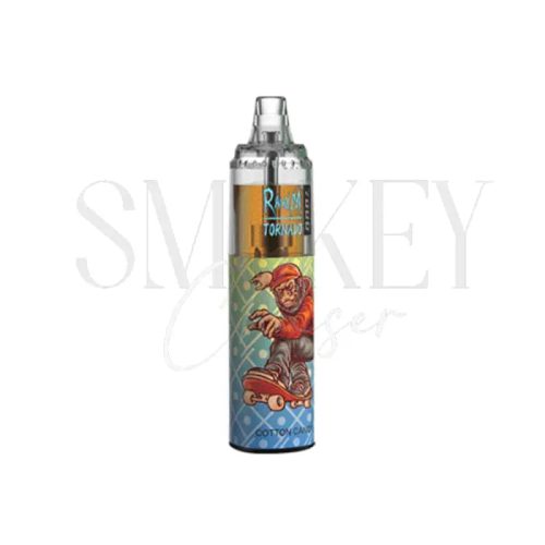 R and M Tornado 7000 Disposable Vape Cotton Candy Smokey