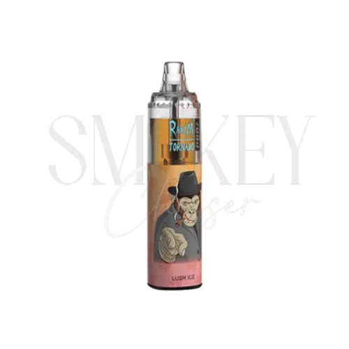 R and M Tornado 7000 Disposable Vape Lush Ice Smokey Chaser