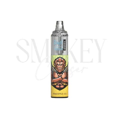 R and M Tornado 7000 Disposable Vape Pineapple Ice Smokey