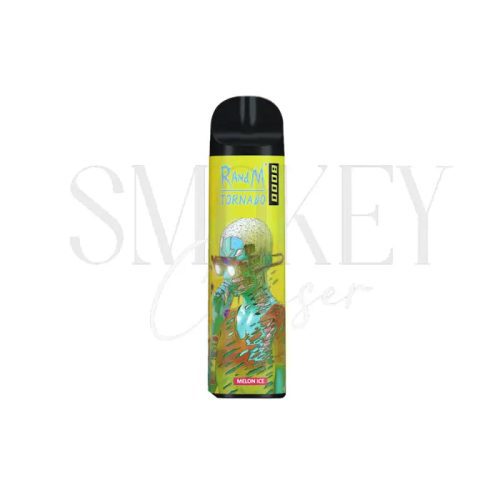 R and M Tornado 8000 Disposable Vape Melon Ice Smokey Chaser