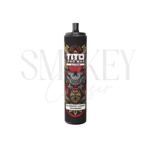 TITO Pro Max Disposable Vape 10000 puff box of 10 Blueberry