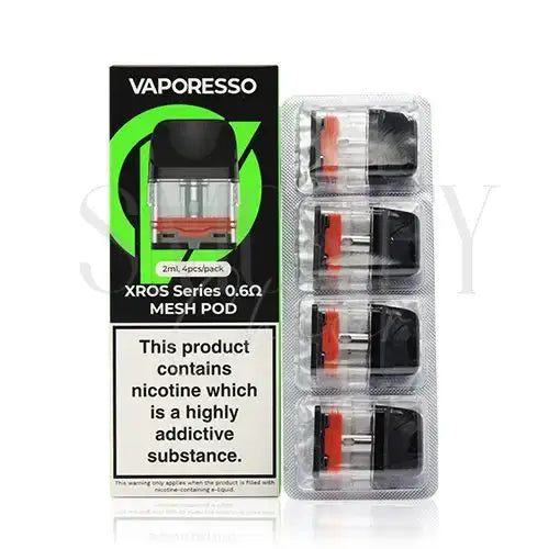 VAPORESSO XROS REPLACEMENT PODS 0.6 Ω Smokey Chaser