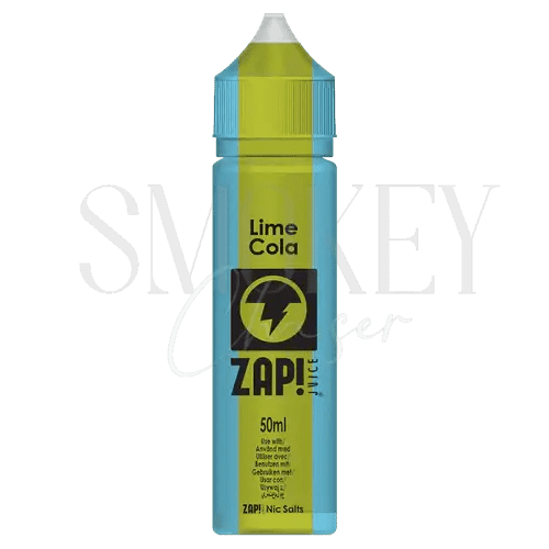 ZAP! Juice Shortfill 50ml Cola Range Lime Smokey Chaser